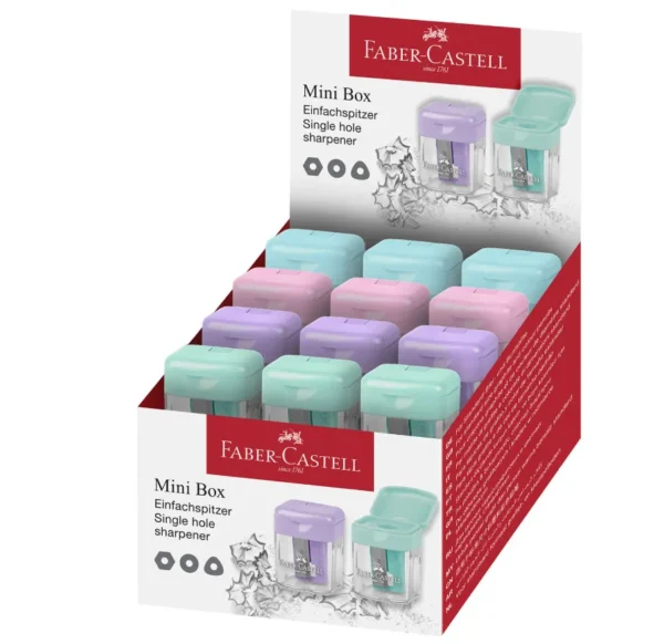 AFILALAPIZ DEPOSITO FABER CASTELL 1 USO MINI BOX
