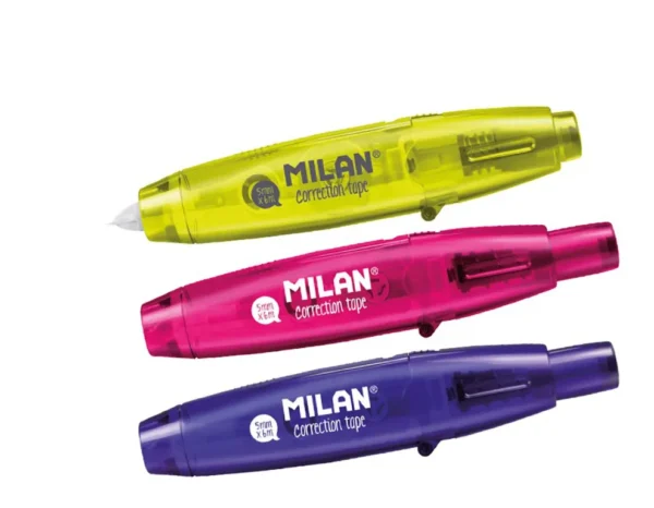 CORRECTOR CINTA MILAN ACID CON PULSADOR 5MMX6M