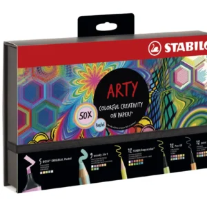 SET CREATIVO STABILO ARTY LINE PASTEL 50UD